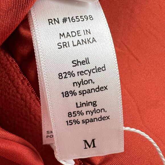 ANDIE Luzon One Piece Swimsuit Orange Chili Pepper Halter Women's Medium NWT - Picture 7 of 12